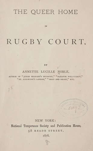 The queer home in Rugby Court