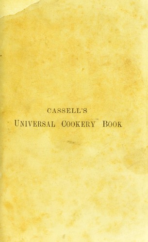 Cassell's universal cookery book