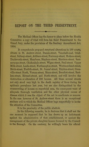 Sanitary Amendment Act, 1864