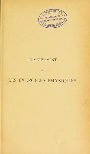Le mouvement et les exercices physiques