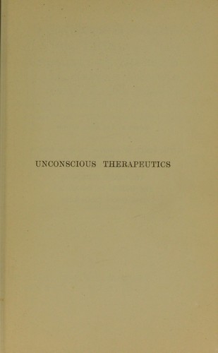 Unconscious therapeutics