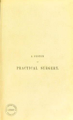 A system of practical surgery