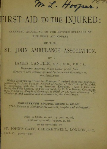 First aid to the injured