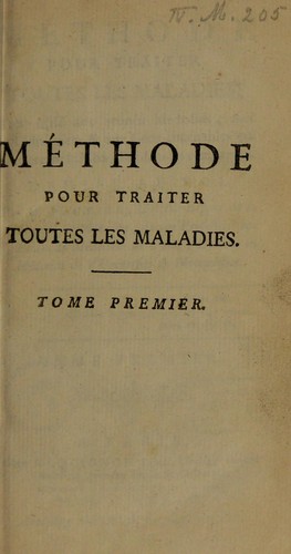 M©♭thode pour traiter toutes les maladies