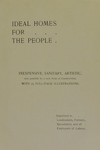 Ideal homes for the people