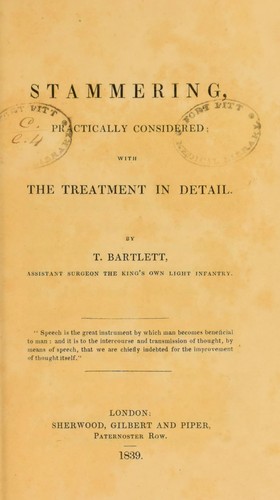 Stammering, practically considered