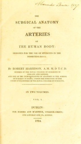 The surgical anatomy of the arteries of the human body