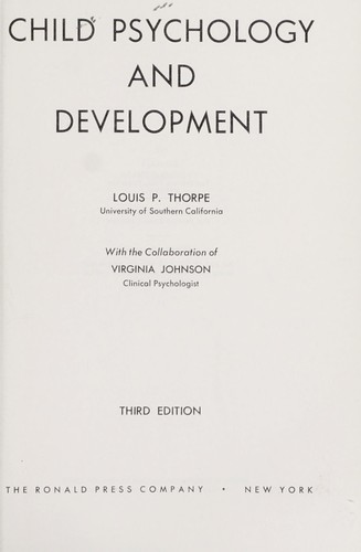 Child psychology and development