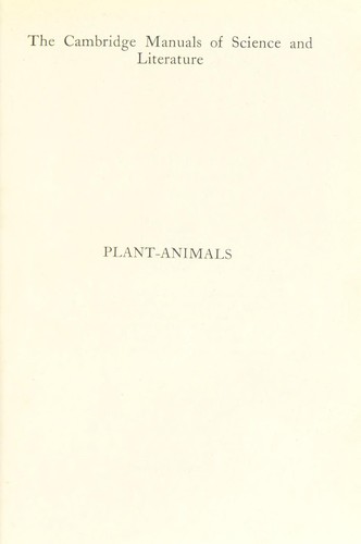 Plant-animals