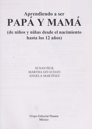 Aprendiendo a ser papa  y mama
