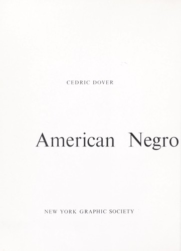 American Negro art