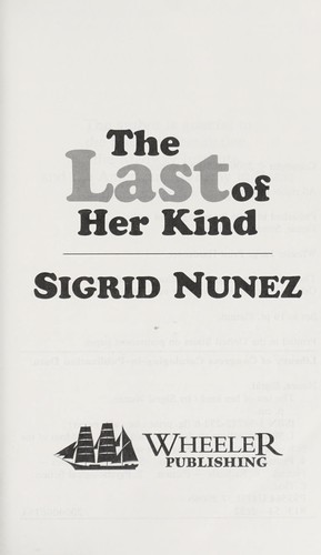 The last of her kind