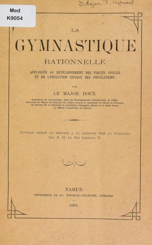 La gymnastique rationelle