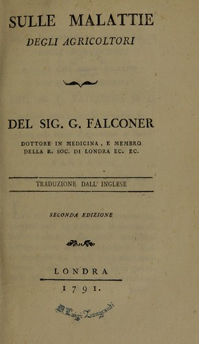 Sulle malattie degli agricoltori ... Traduzione dall'inglese