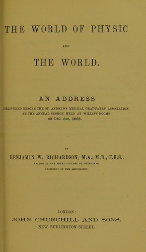 The world of physic and the world