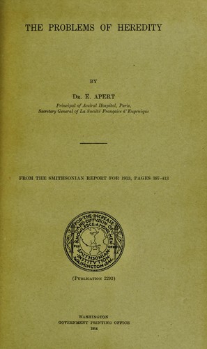 The problems of heredity