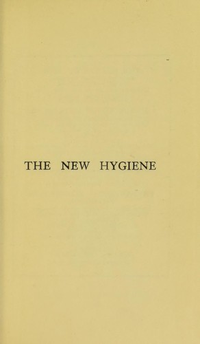 The new hygiene