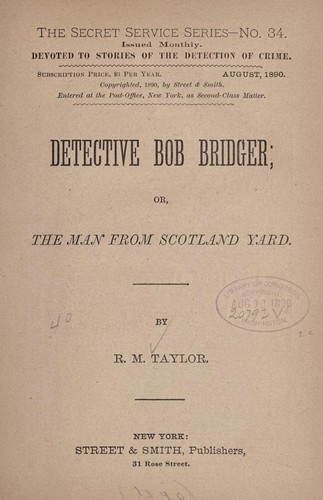 Detective Bob Bridger