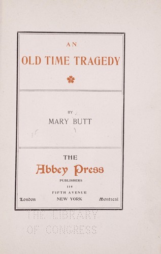 An old time tragedy