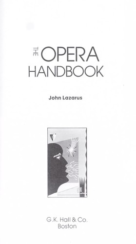 The opera handbook