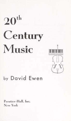 The complete book of 20th century music