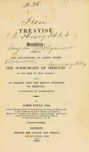 A treatise on syphilis