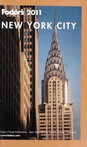 Fodor's 2011 New York City
