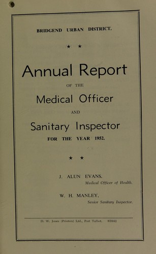 [Report 1952]