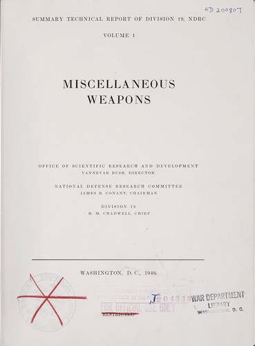 Miscellaneous weapons