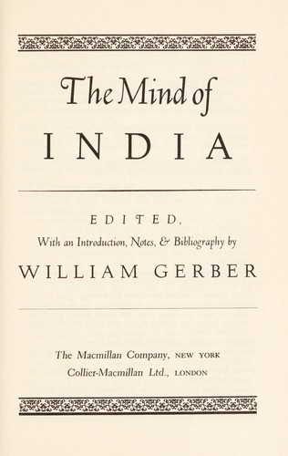 The mind of India