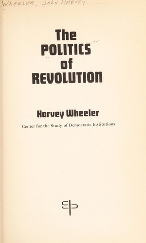 The politics of revolution