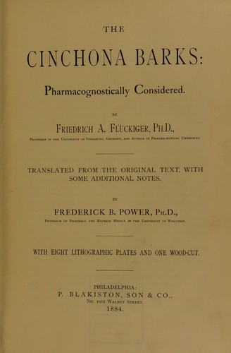 The cinchona barks