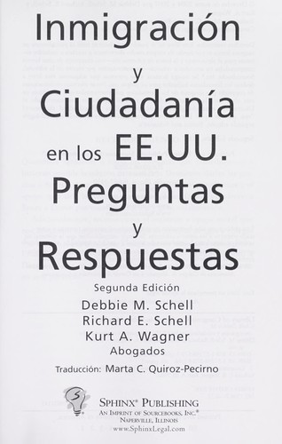 Inmigracion y ciudadania en los EE.UU