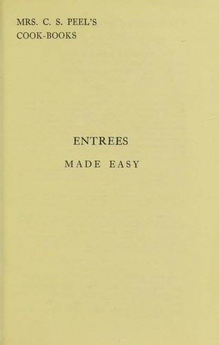 Entrees made easy