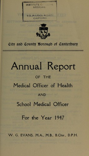 [Report 1947]
