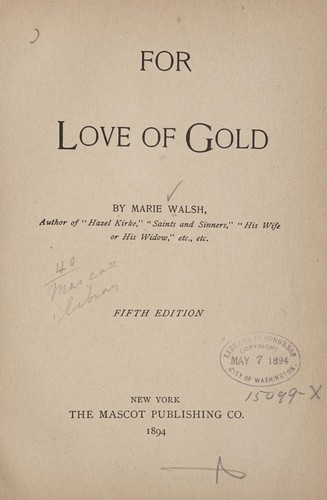 For the love of gold