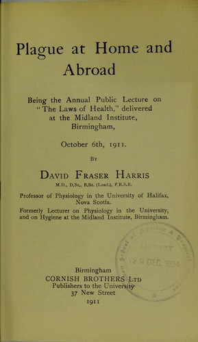 Plague at home and abroad