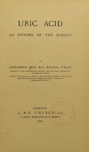 Uric acid