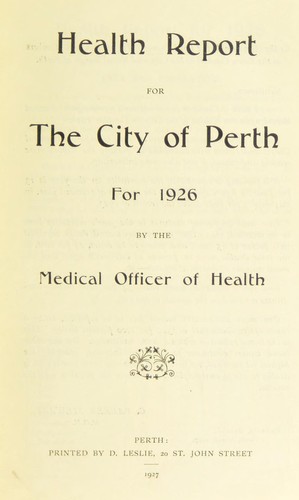 [Report 1926]