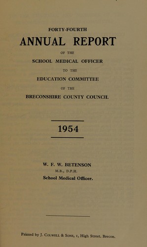 [Report 1954]