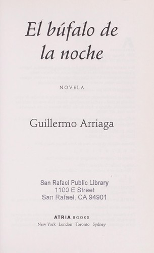 El búfalo de la noche
