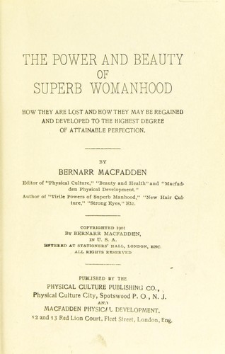 The power and beauty of superb womanhood