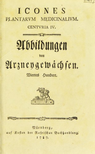Icones plantarum medicinalium