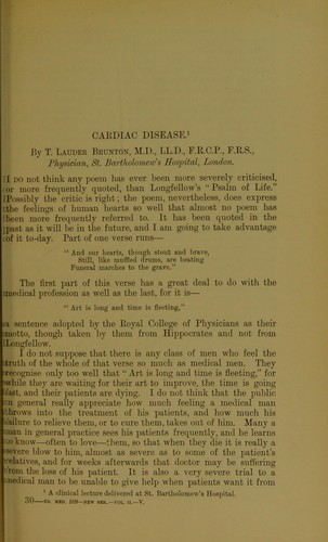 Cardiac disease