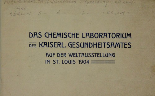 Das chemische Laboratorium des Kaiserl