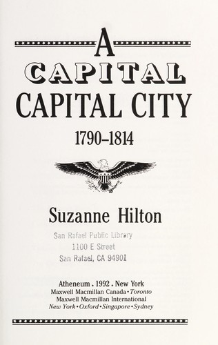 A capital capital city, 1790-1814
