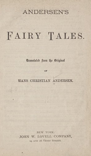 Andersen's fairy tales
