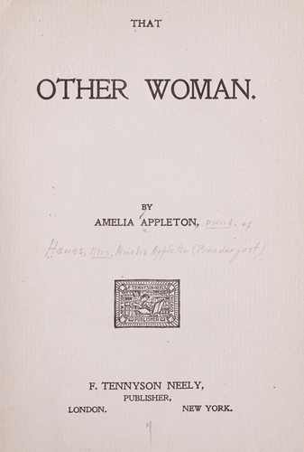 That other woman