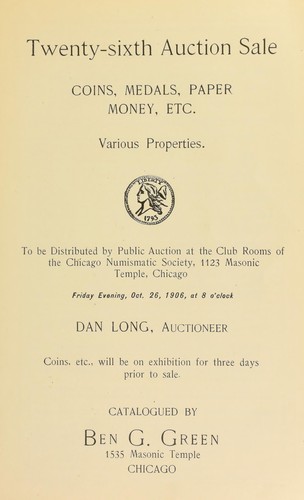 Twenty-sixth auction sale