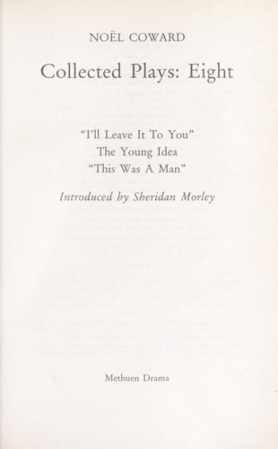 Collected plays